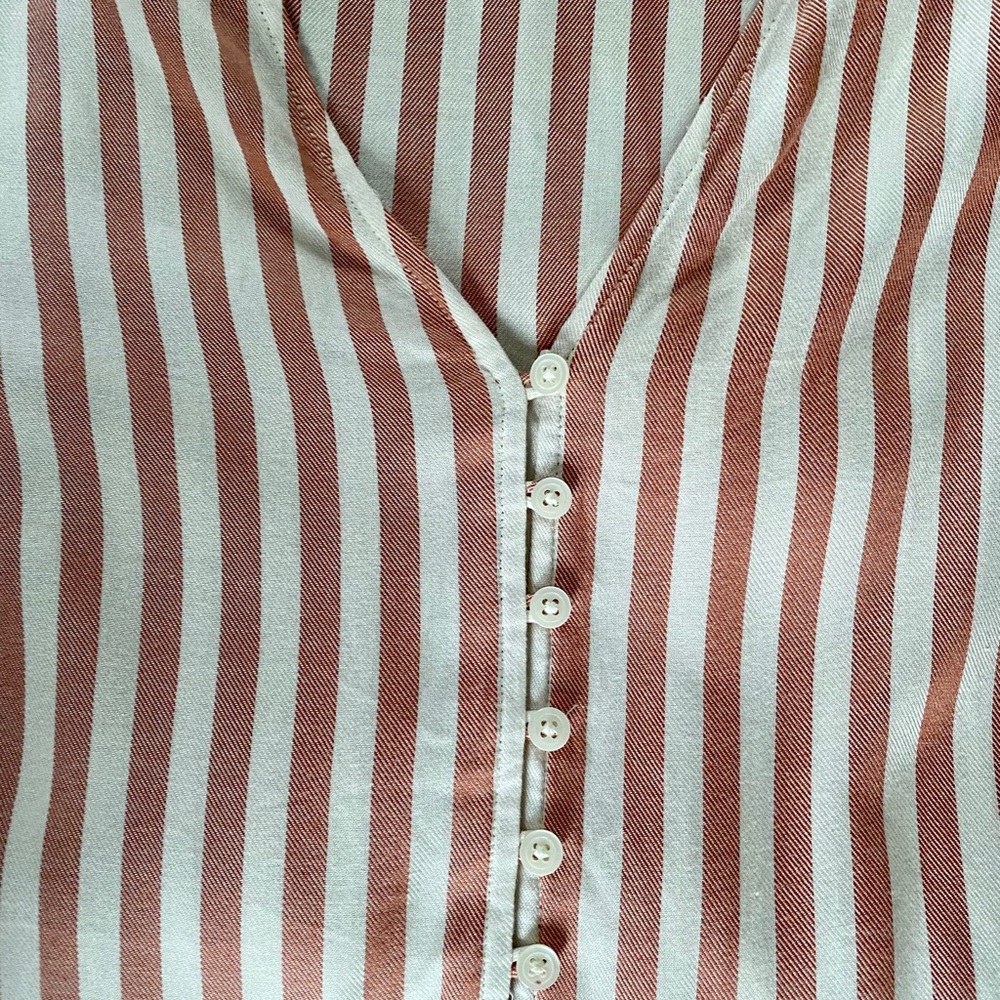 Madewell Stripe Peplum